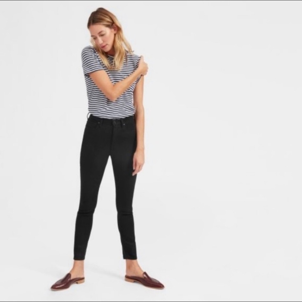 Everlane the high-rise skinny jeans